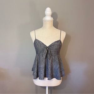 A&F Tie-Front Cami